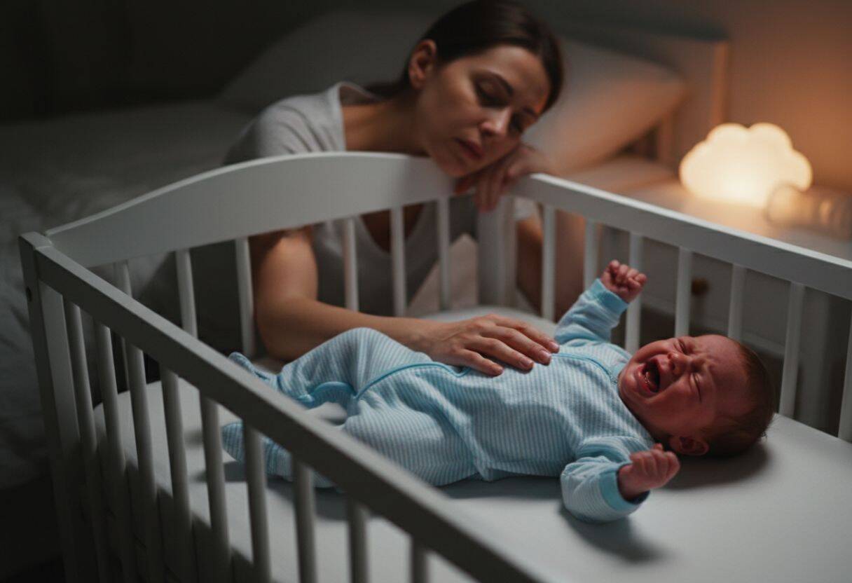 Baby krank schläft nicht